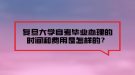 復(fù)旦大學(xué)自考畢業(yè)辦理的時(shí)間和費(fèi)用是怎樣的？