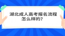 湖北成人高考報(bào)名流程怎么樣的？