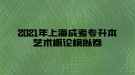 2021年上海成考專升本藝術概論模擬卷四