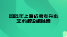 2021年上海成考專升本藝術概論模擬卷六