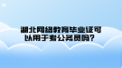 湖北網(wǎng)絡(luò)教育畢業(yè)證可以用于考公務(wù)員嗎？