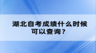 湖北自考成績(jī)什么時(shí)候可以查詢？