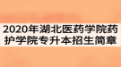 2020年湖北醫(yī)藥學(xué)院藥護(hù)學(xué)院普通專升本招生簡章